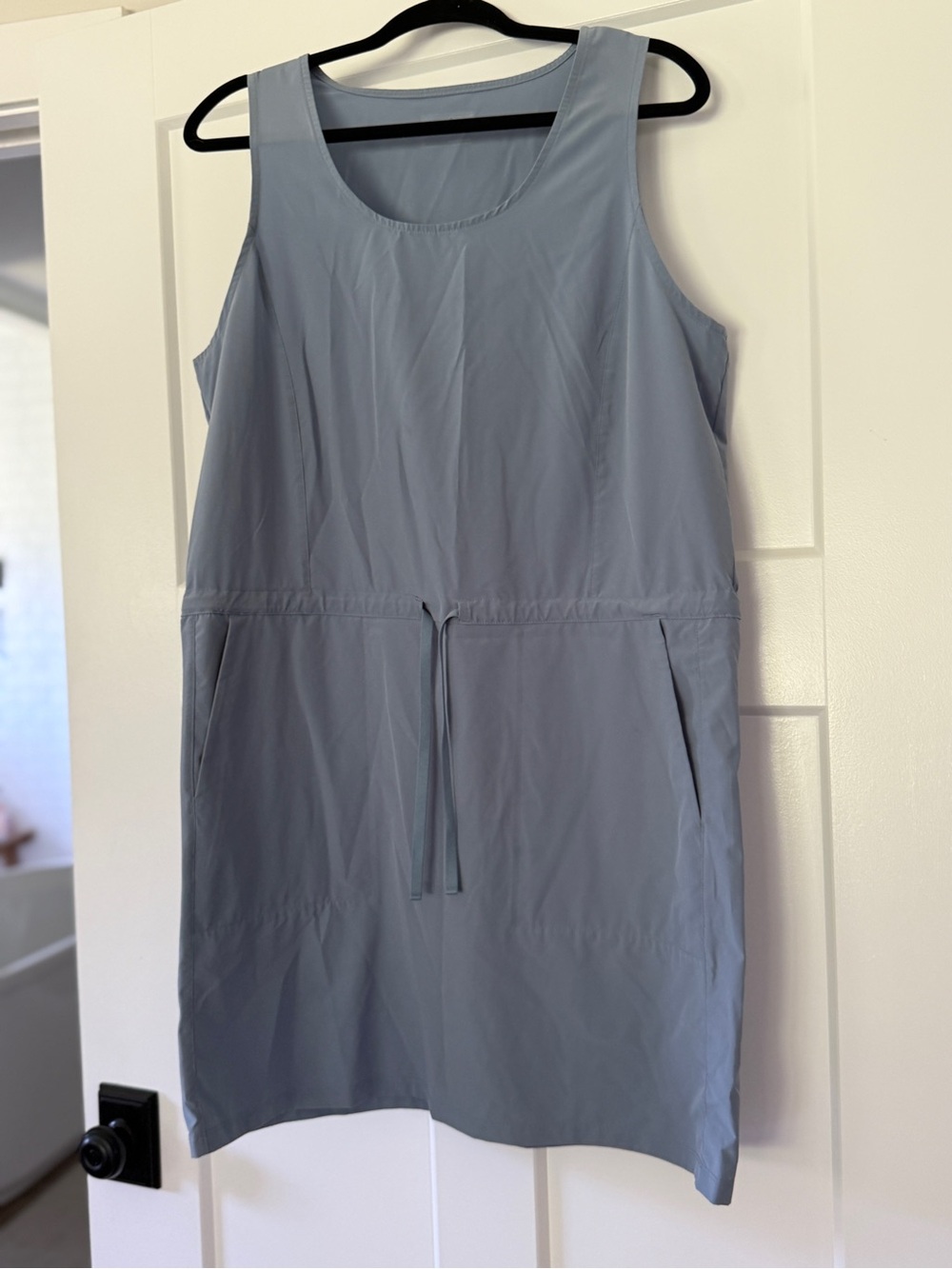 Patagonia Light Blue Sleeveless Drawstring Tunic